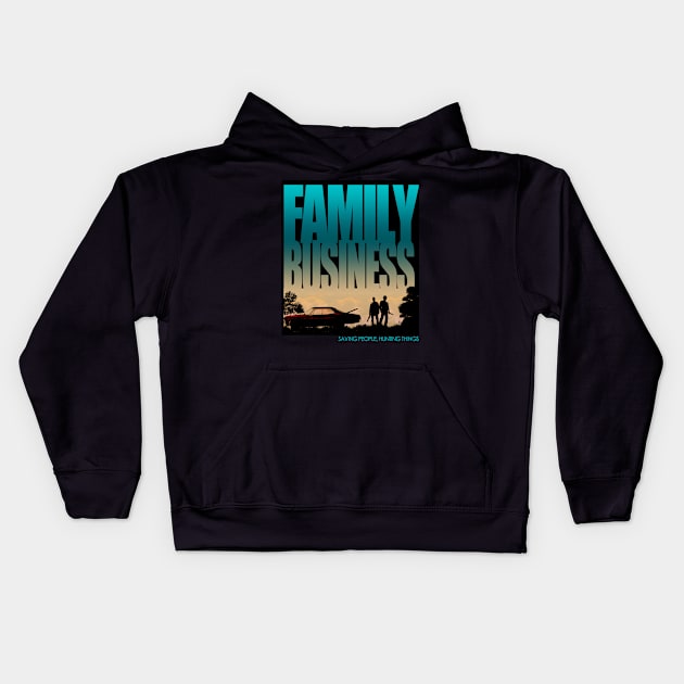 Brothers Winchester Kids Hoodie by GnarllyMama